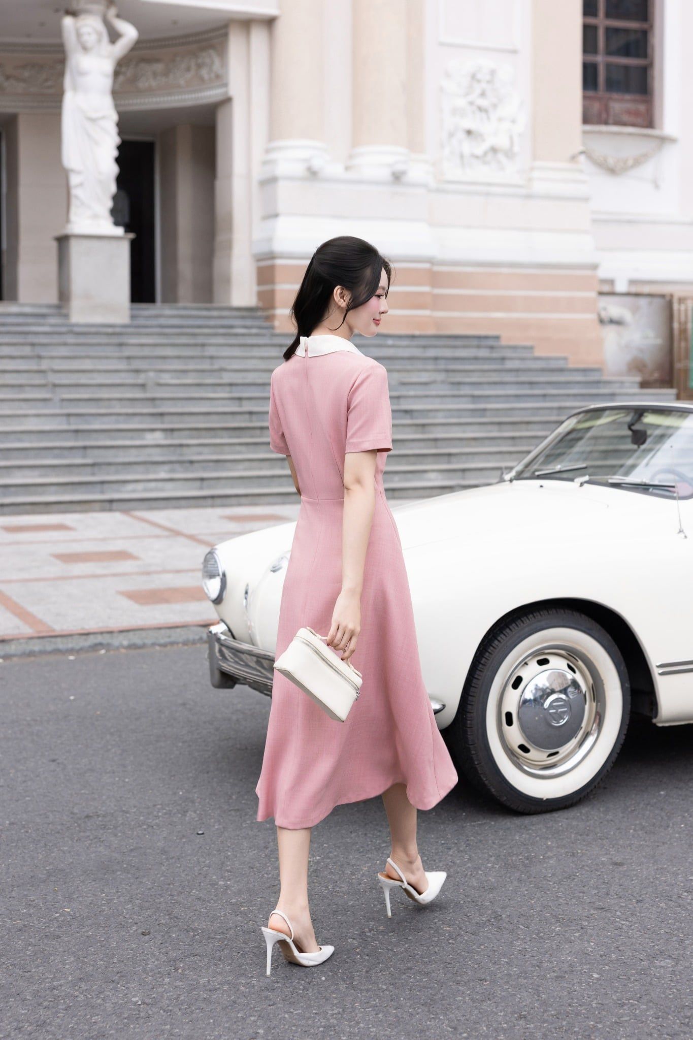 ĐẦM CỔ BẺ D10452