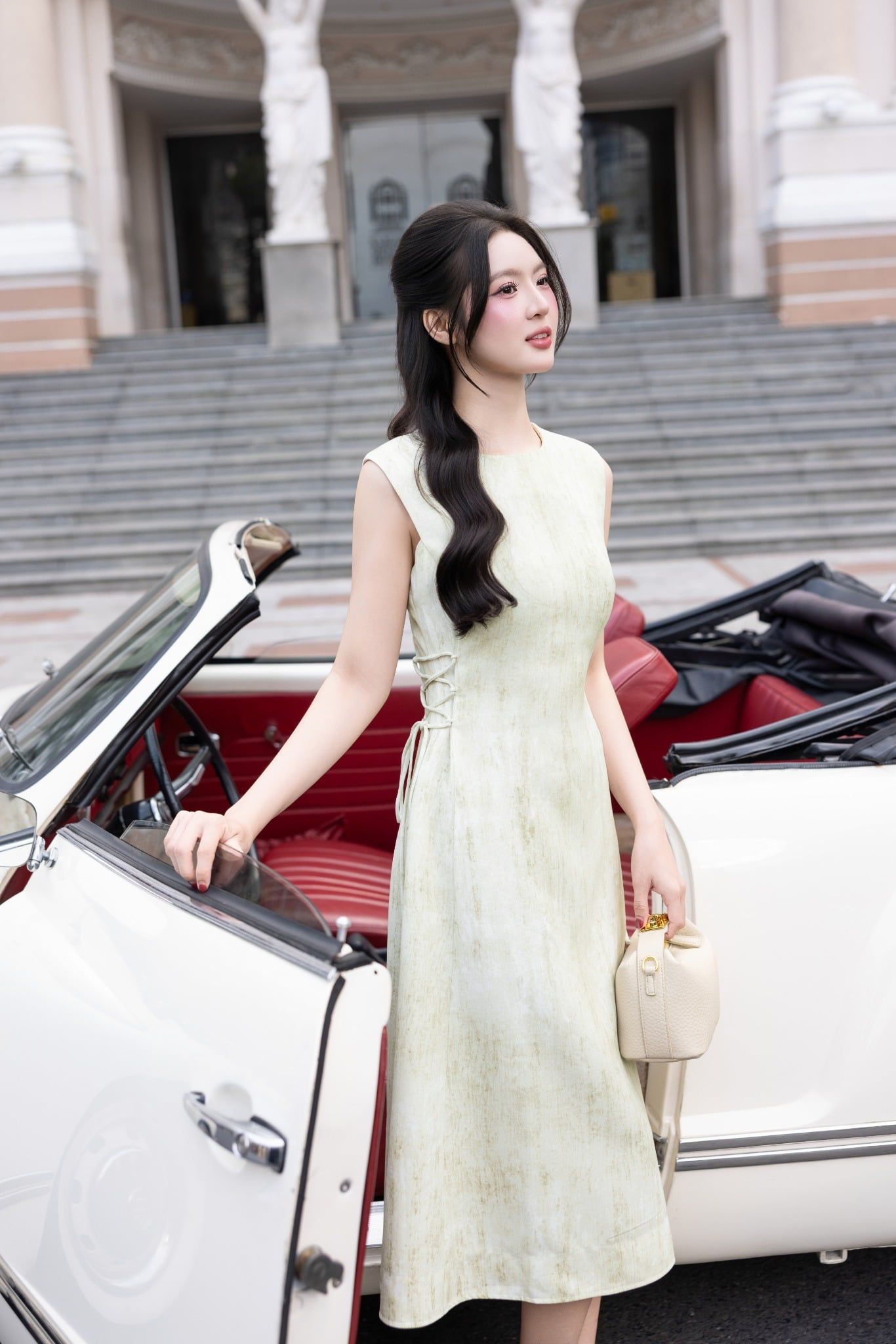 ĐẦM THIẾT KẾ ĐAN DÂY EO D10462