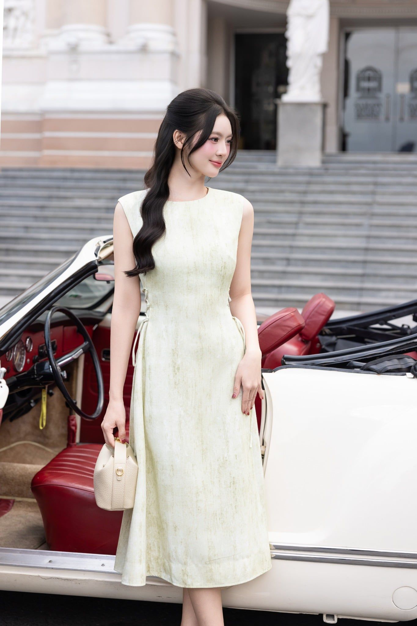 ĐẦM THIẾT KẾ ĐAN DÂY EO D10462