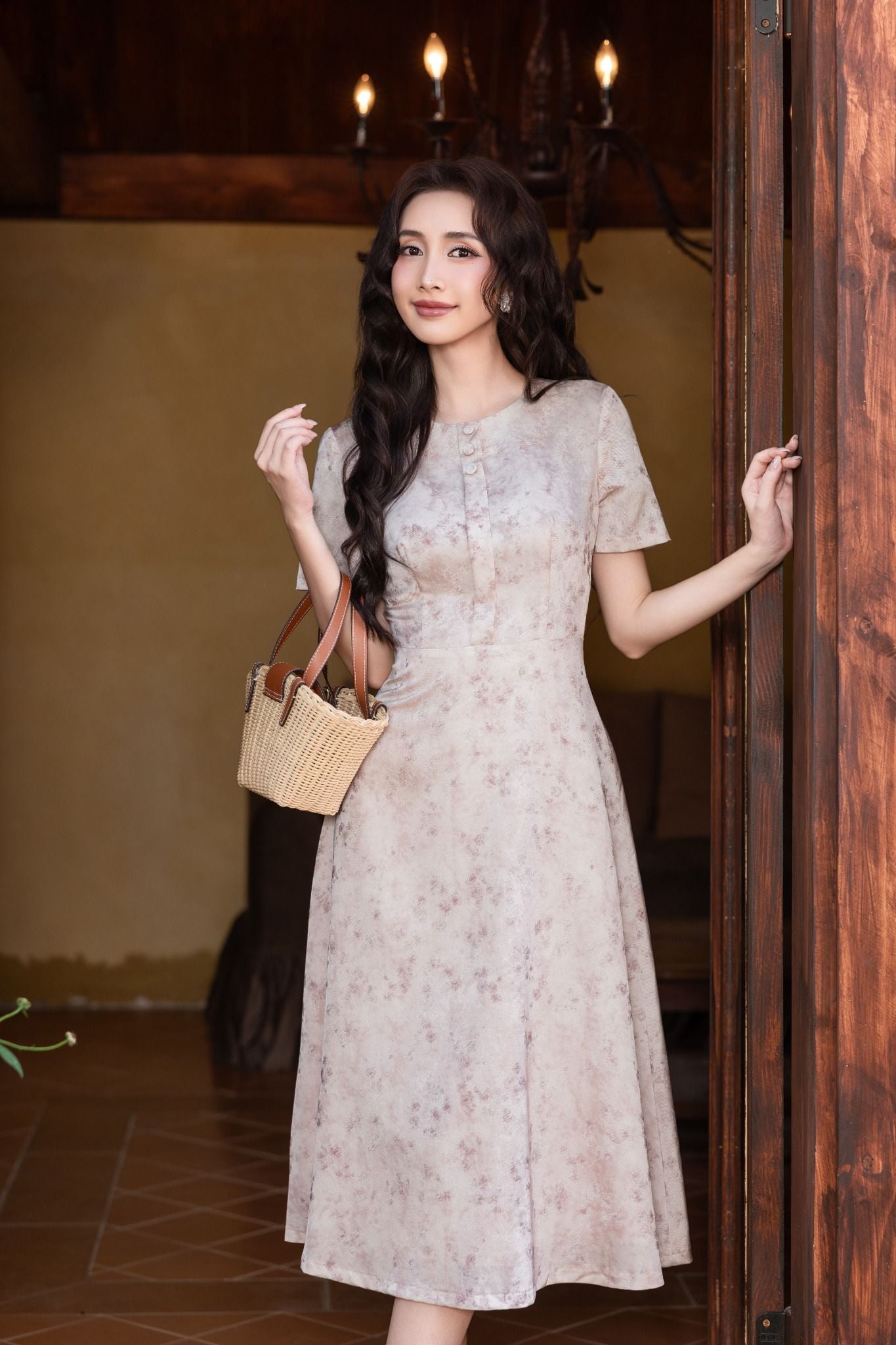 ĐẦM LỤA THIẾT KẾ D10492