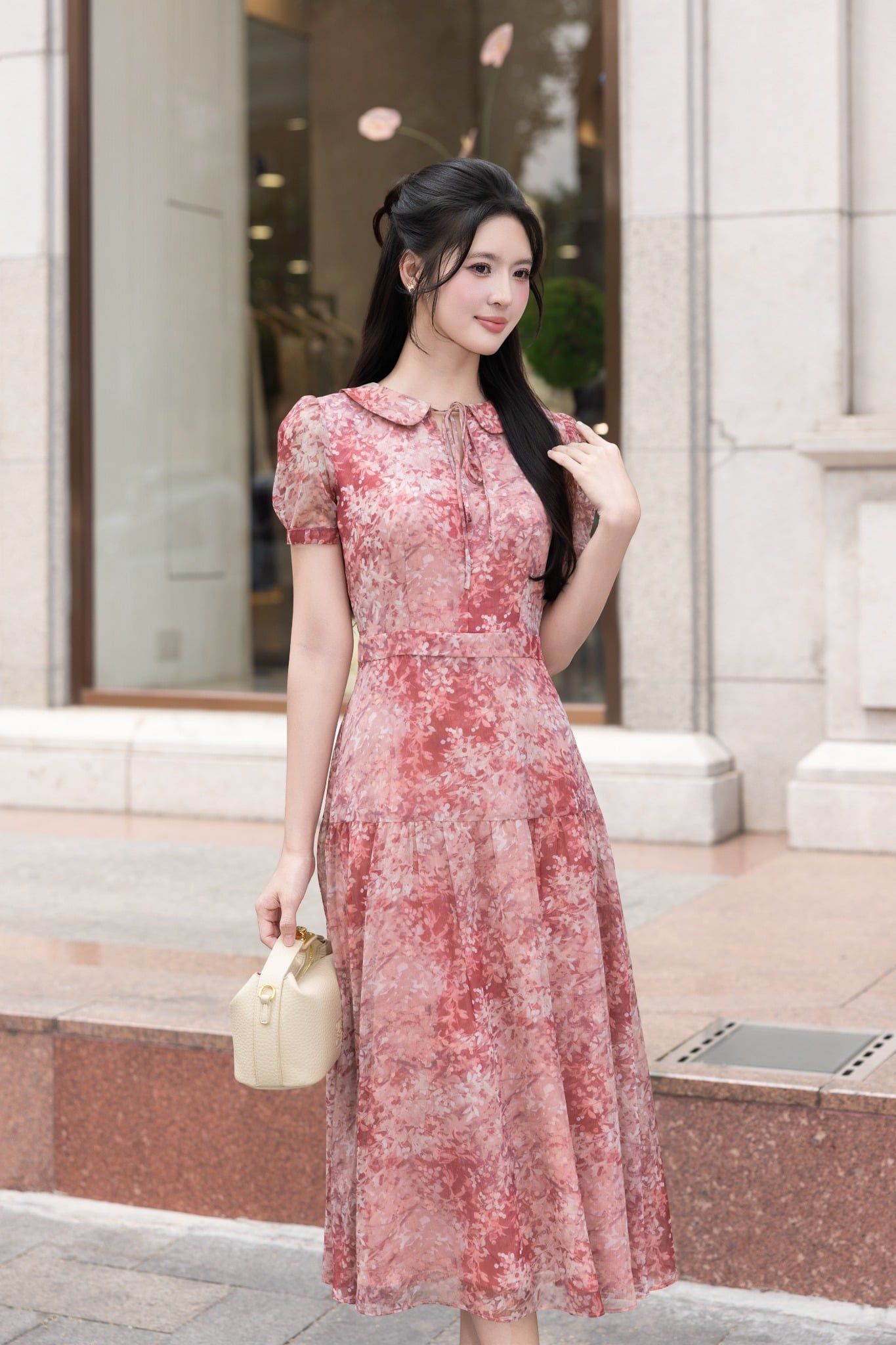 ĐẦM HOẠ TIẾT D10622