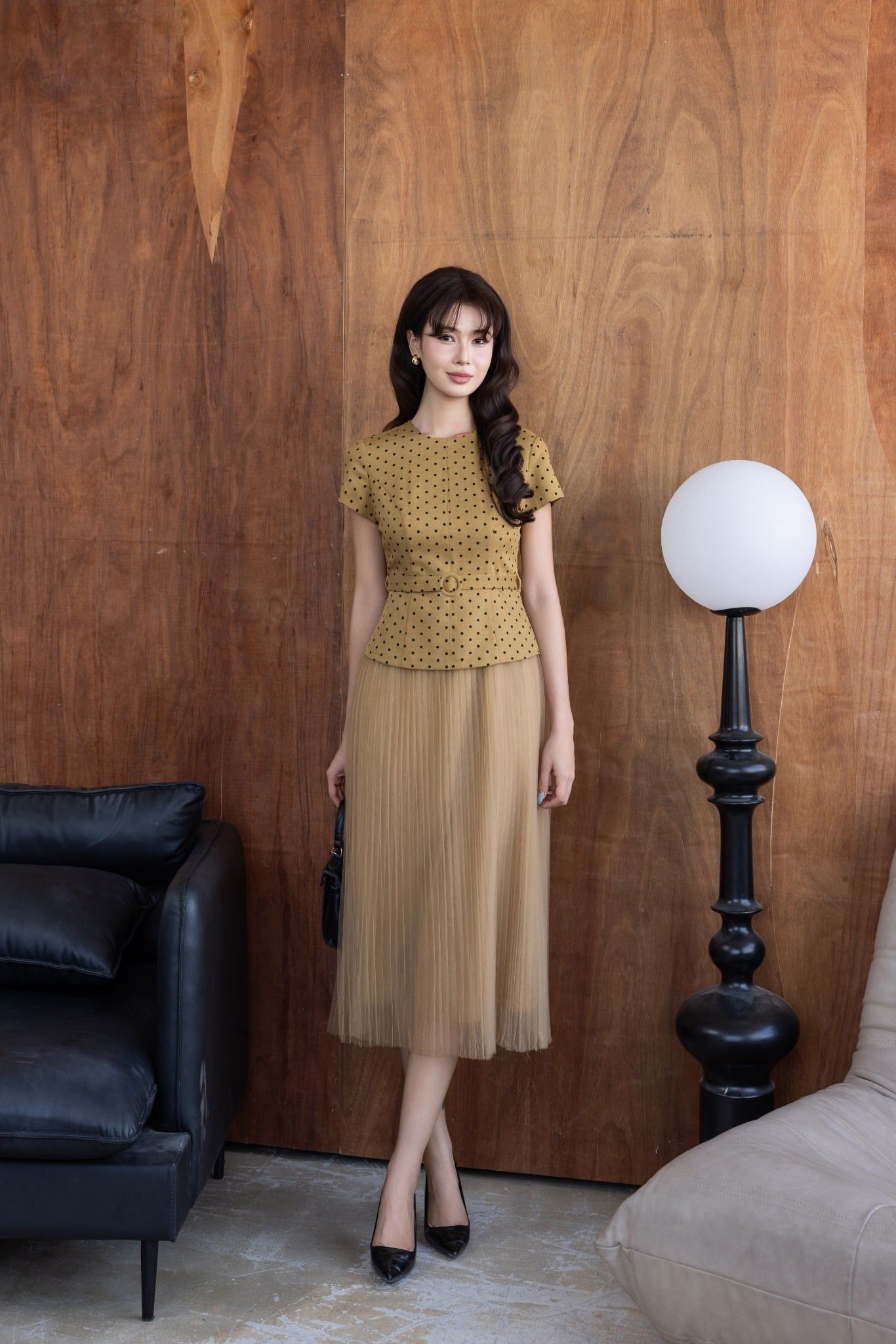ĐẦM CHẤM BI D11212