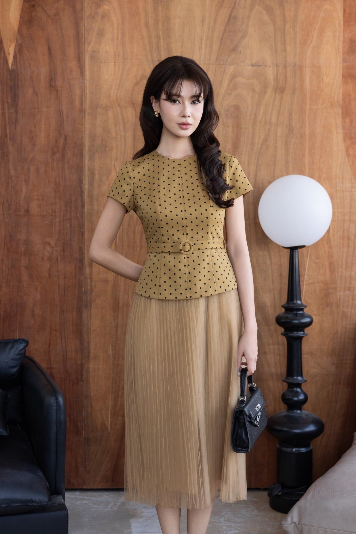 ĐẦM CHẤM BI D11212