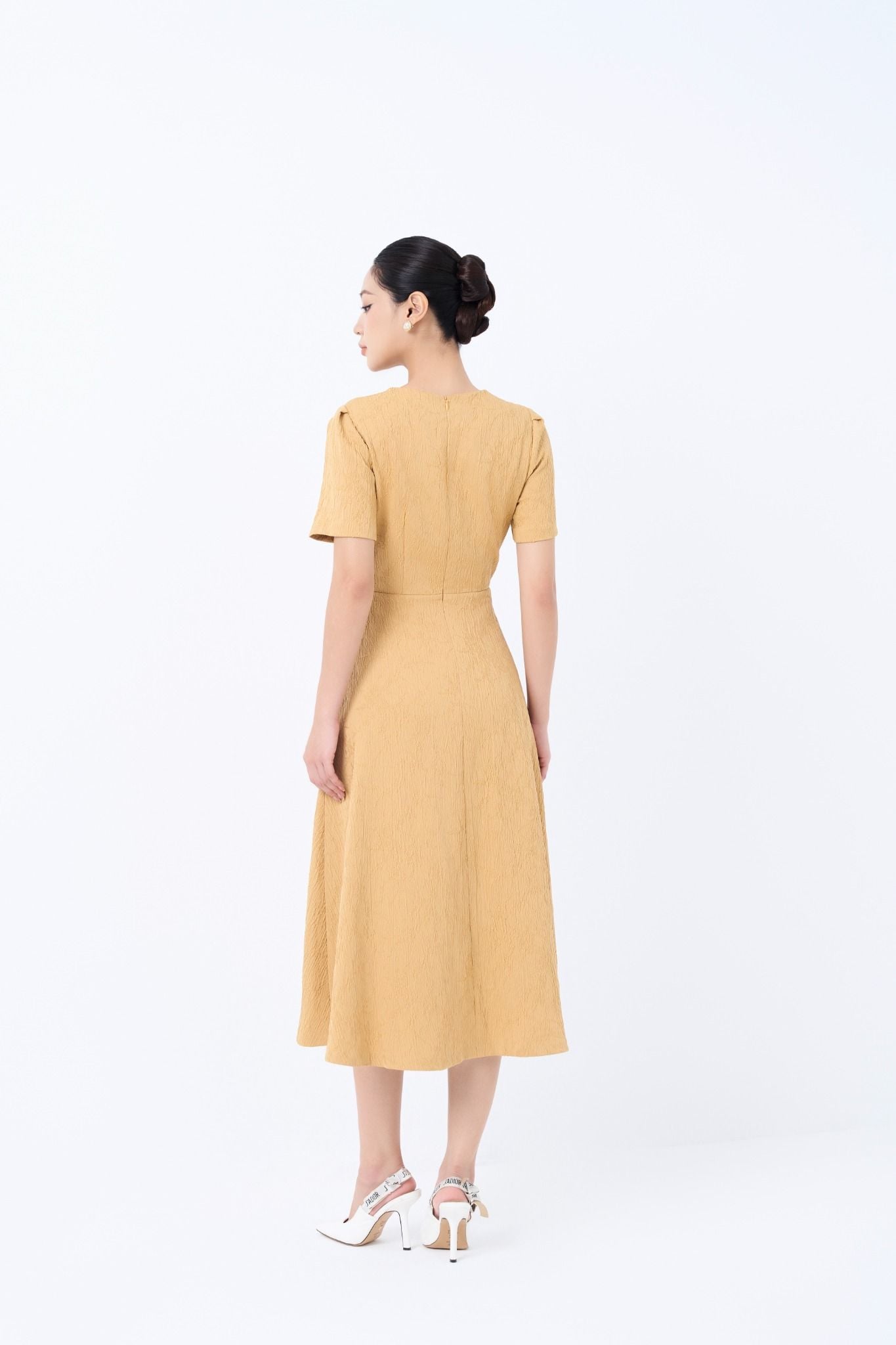 ĐẦM TAY BỒNG PHỐI HOA 3D D41462