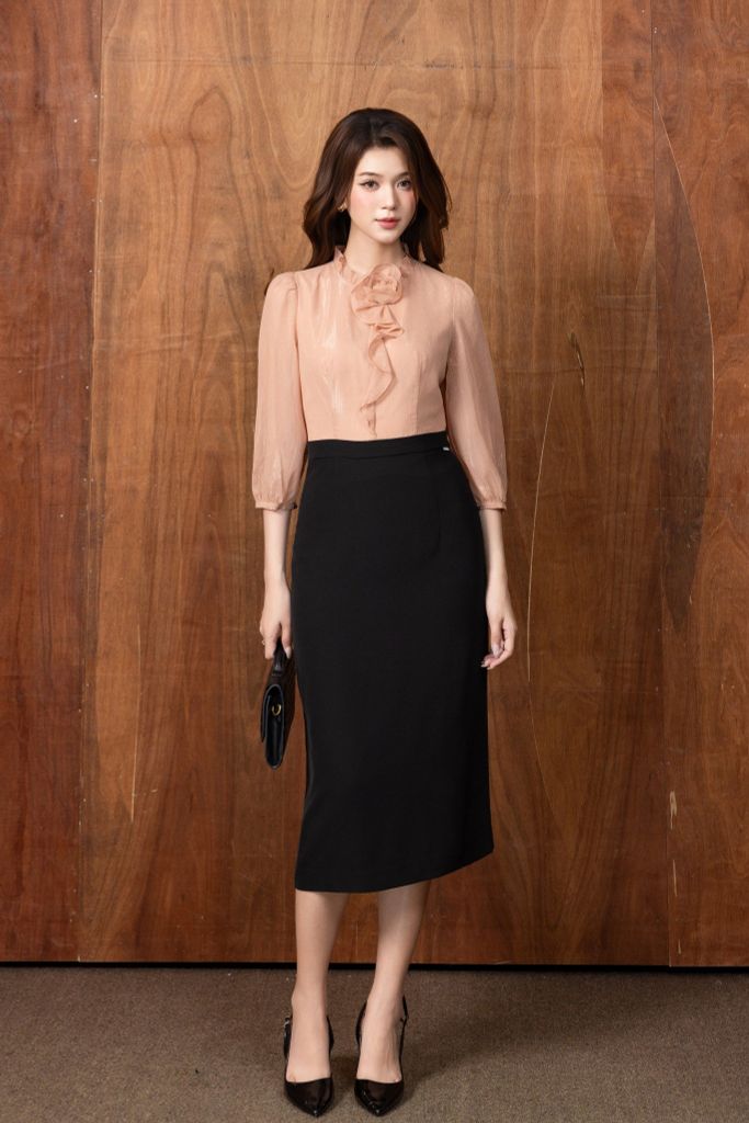 ĐẦM LIỀN THIẾT KẾ D42442