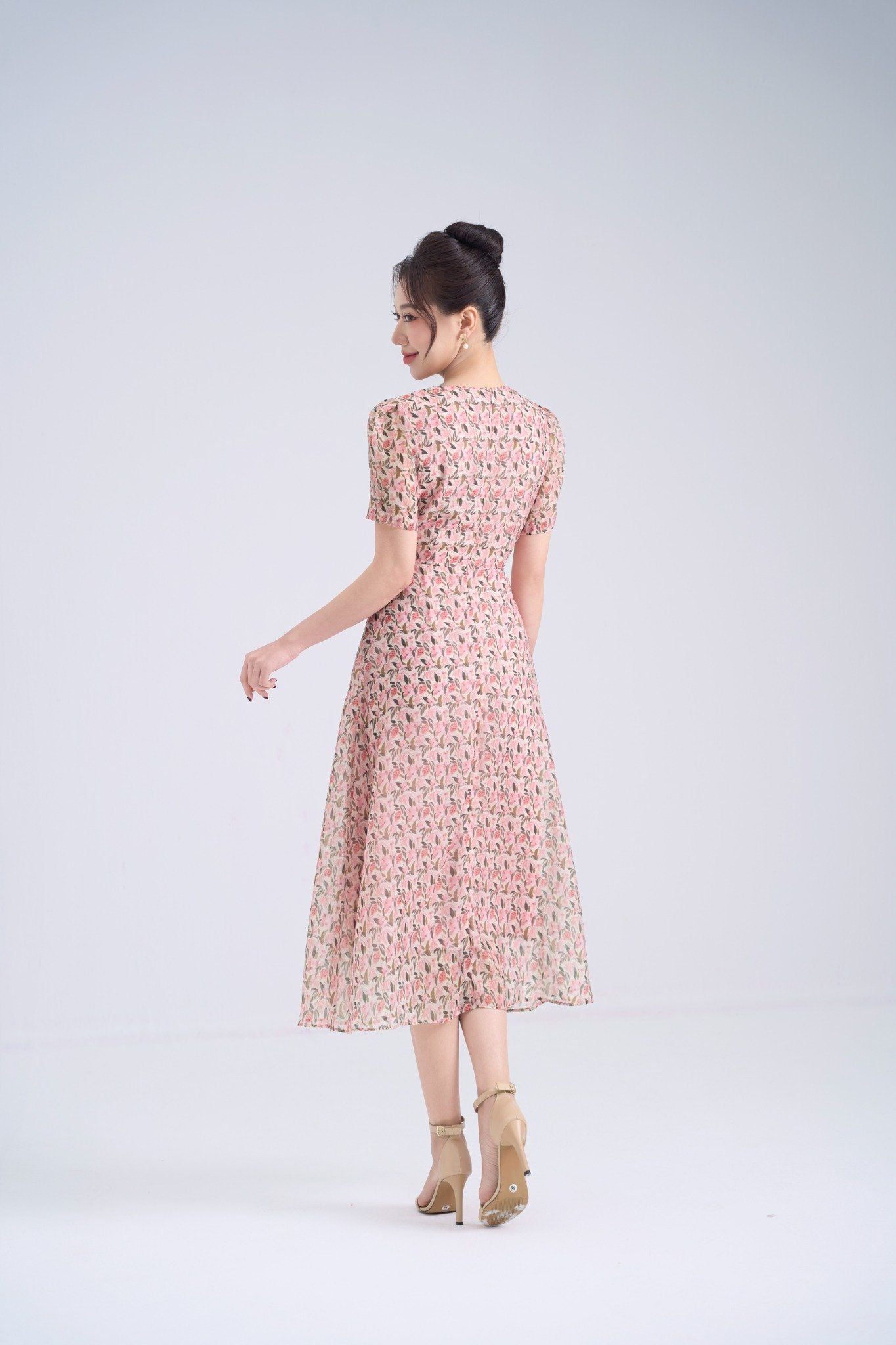 ĐẦM VOAN HOA D42912