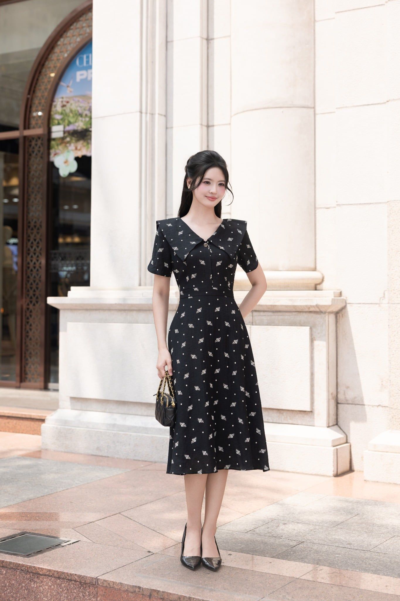 ĐẦM THÔ CỔ BẺ D64072