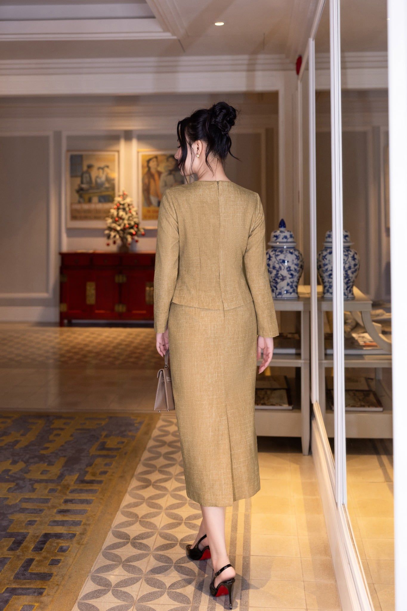 ĐẦM LIỀN THIẾT KẾ D64142