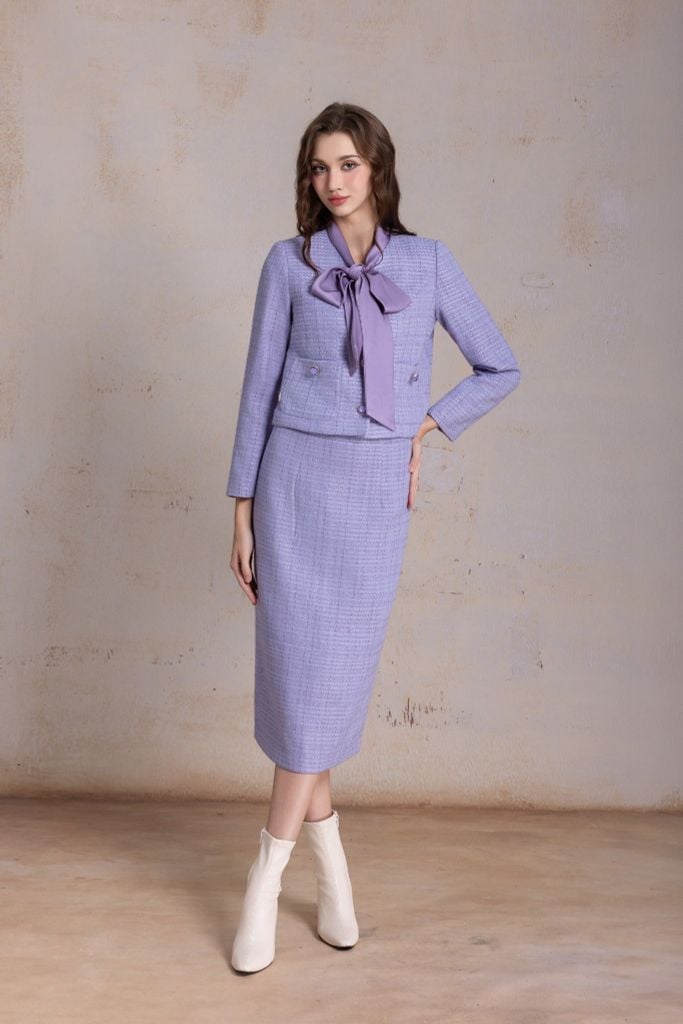 CHÂN VÁY BÚT CHÌ Z07632