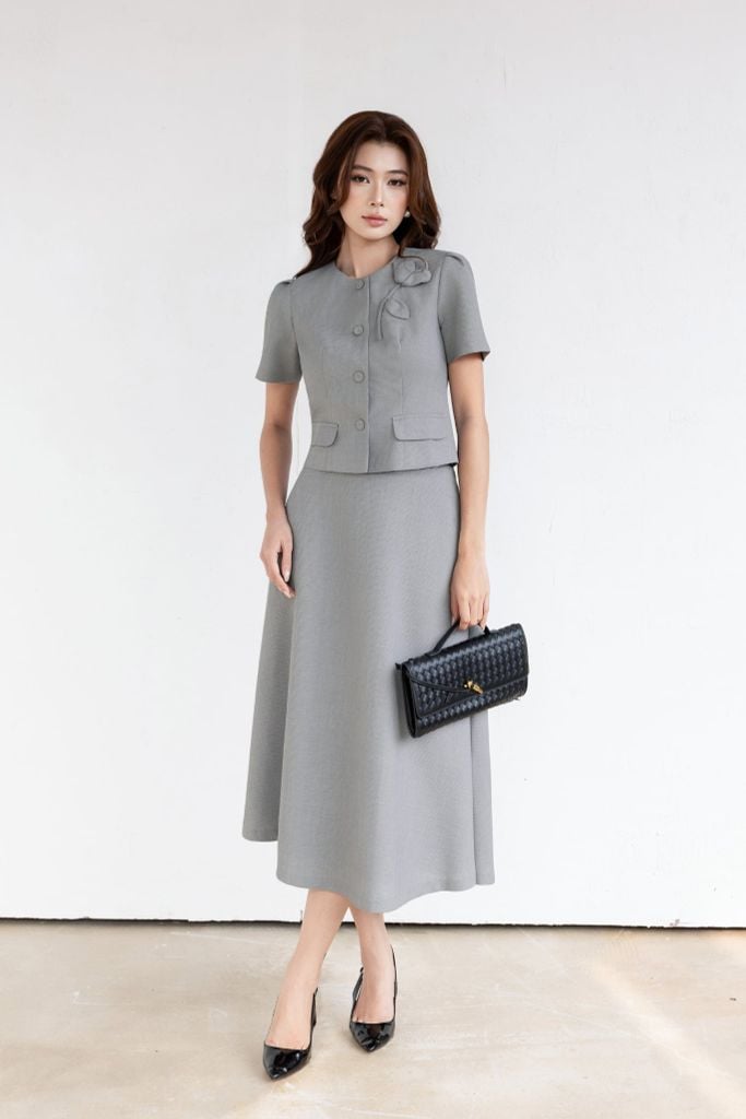 CHÂN VÁY MIDI Z08282