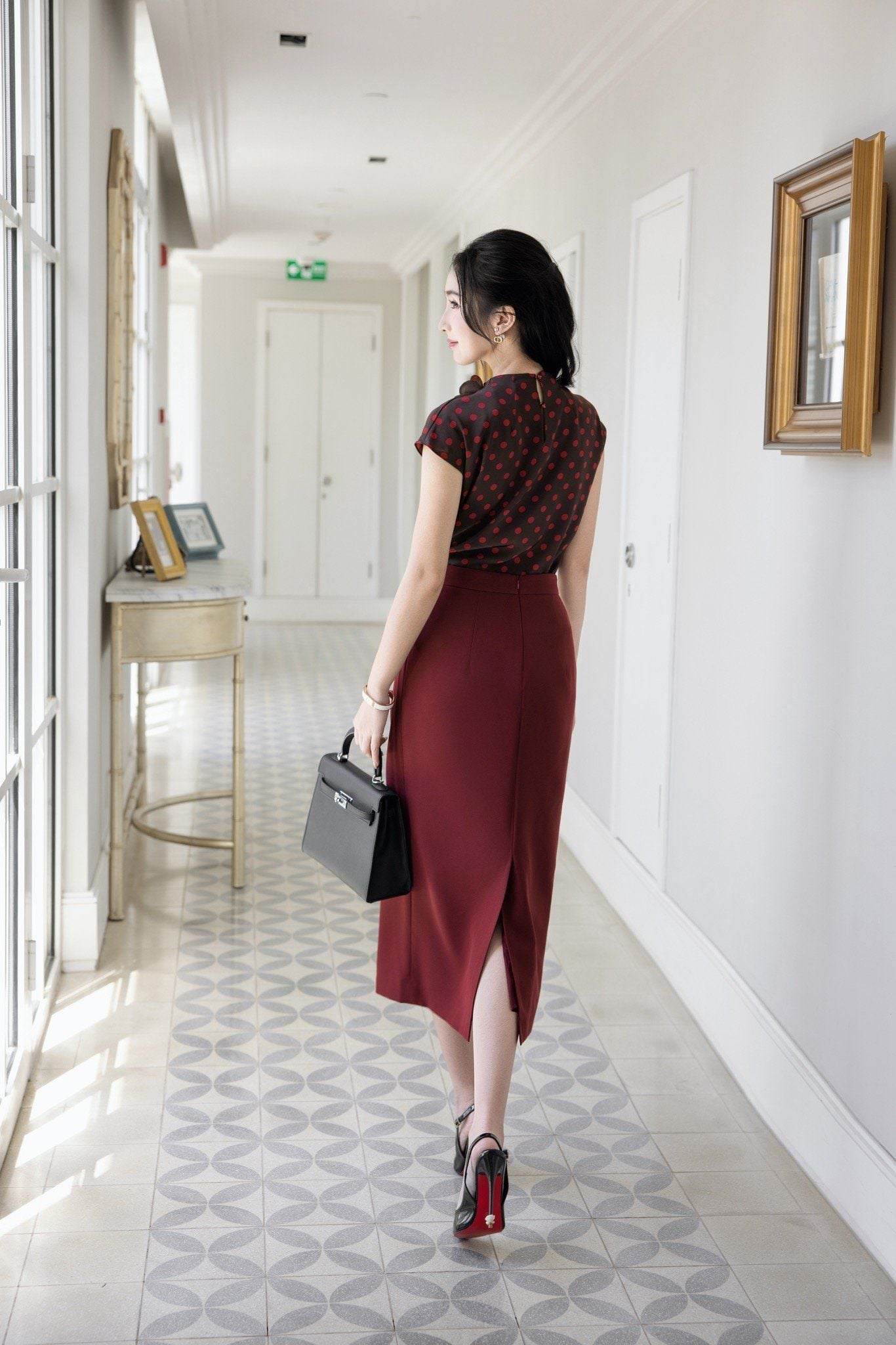 SƠ MI CHẤM BI SM03022