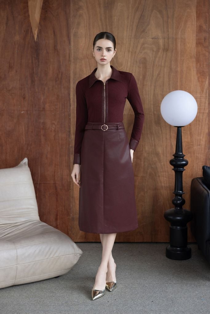 ÁO LEN PHA CỔ DA AL07862