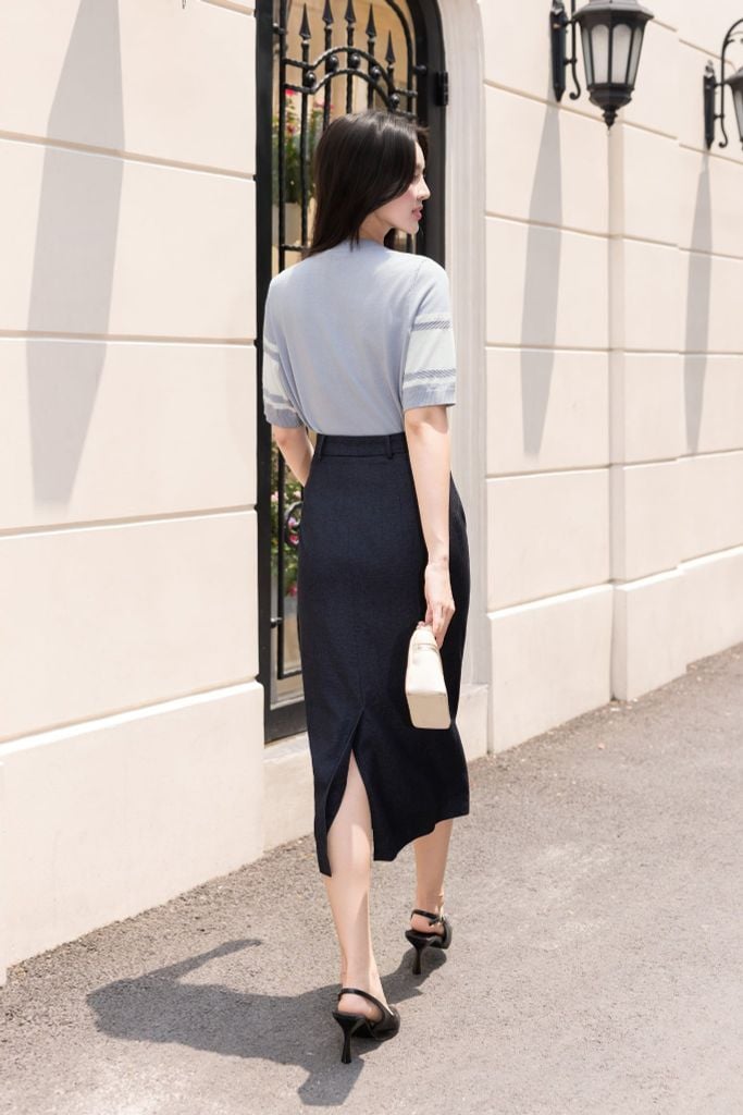  CHÂN VÁY BÚT CHÌ Z09732 