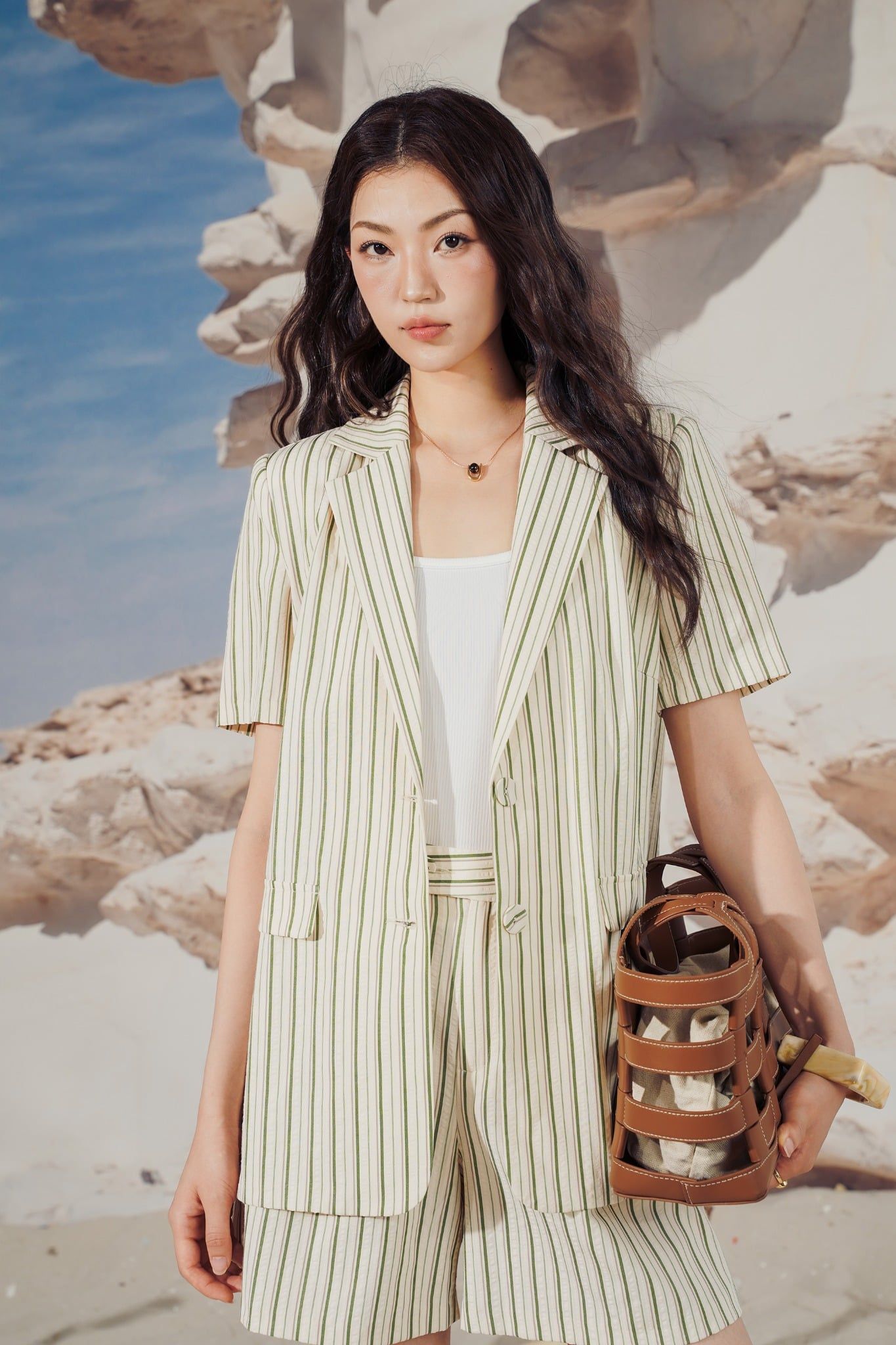 SET VEST KẺ HW01142