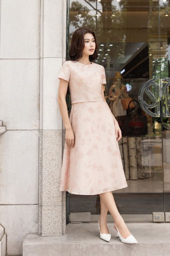 ĐẦM LIỀN THIẾT KẾ D10042