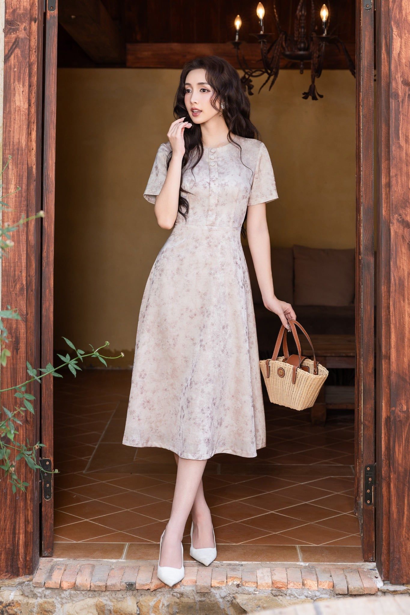 ĐẦM LỤA THIẾT KẾ D10492