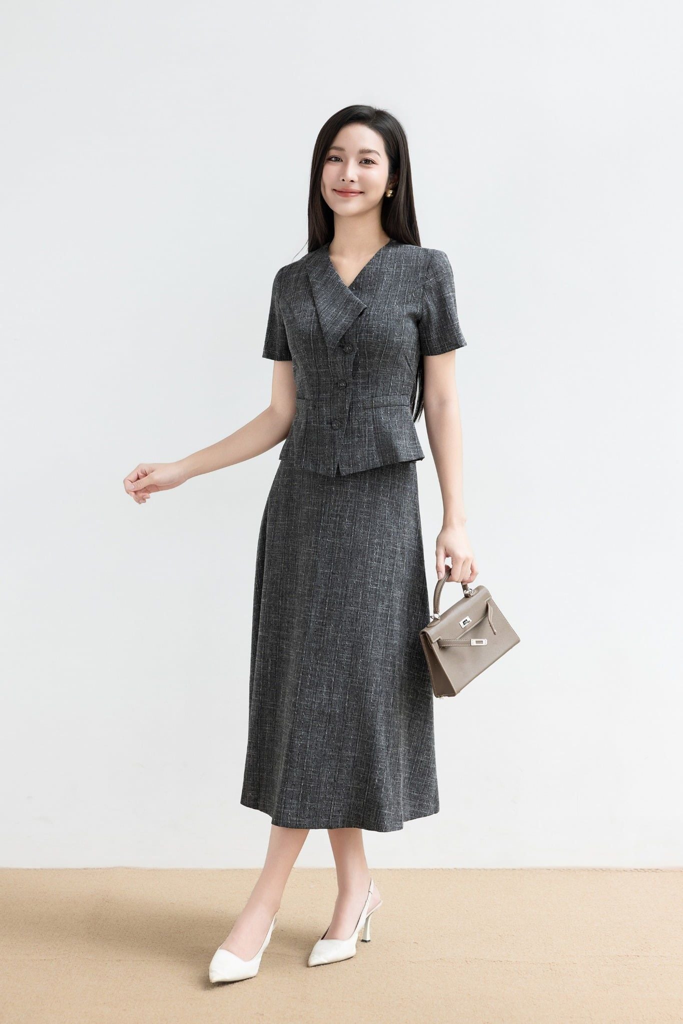 CHÂN VÁY MIDI Z10062