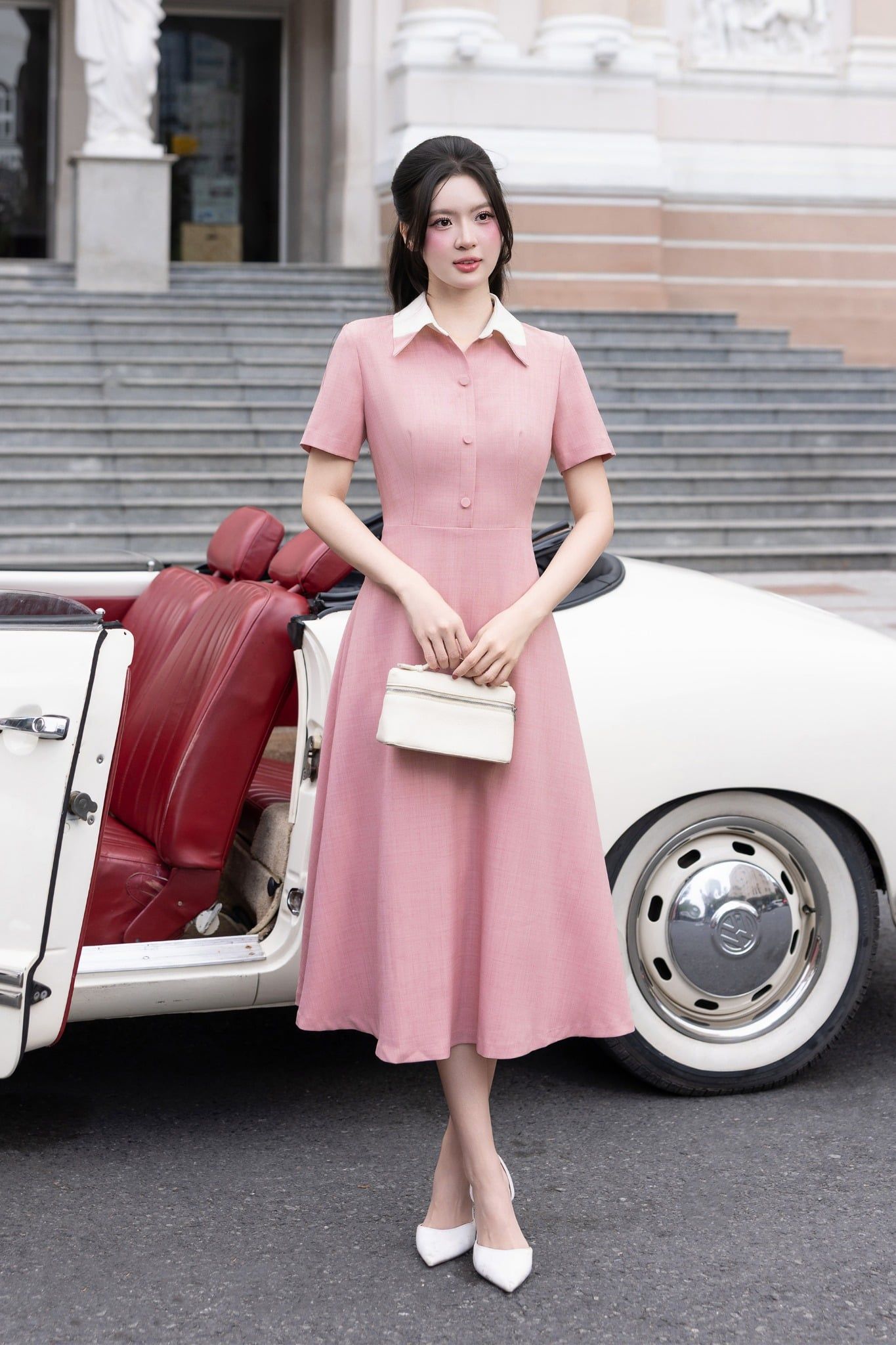 ĐẦM CỔ BẺ D10452