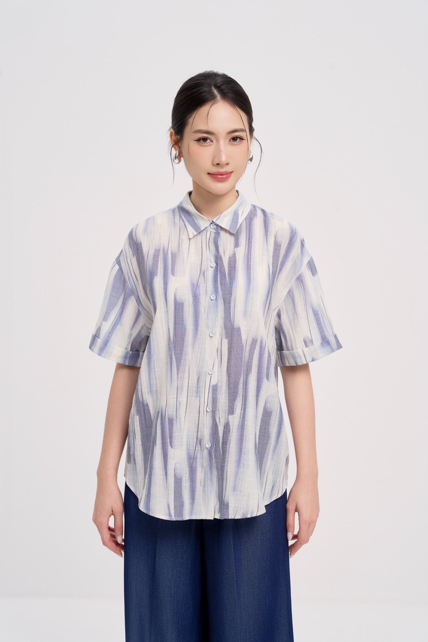 SƠ MI HỌA TIẾT SM00172