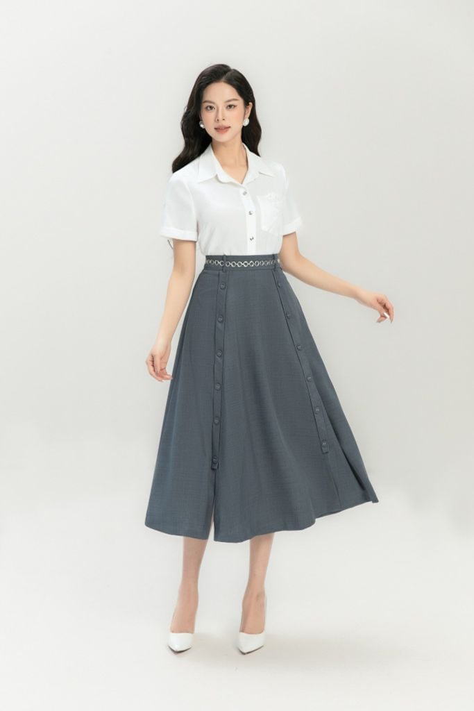 CHÂN VÁY THIẾT KẾ Z16702