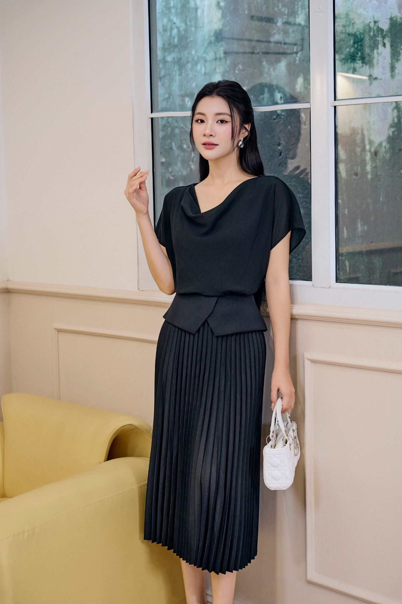 ÁO THIẾT KẾ CỔ ĐỔ SM02762