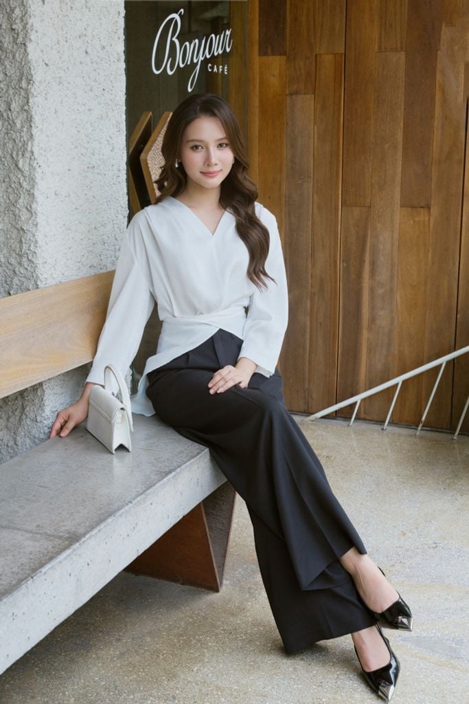 ÁO LỤA TRẮNG SM02772