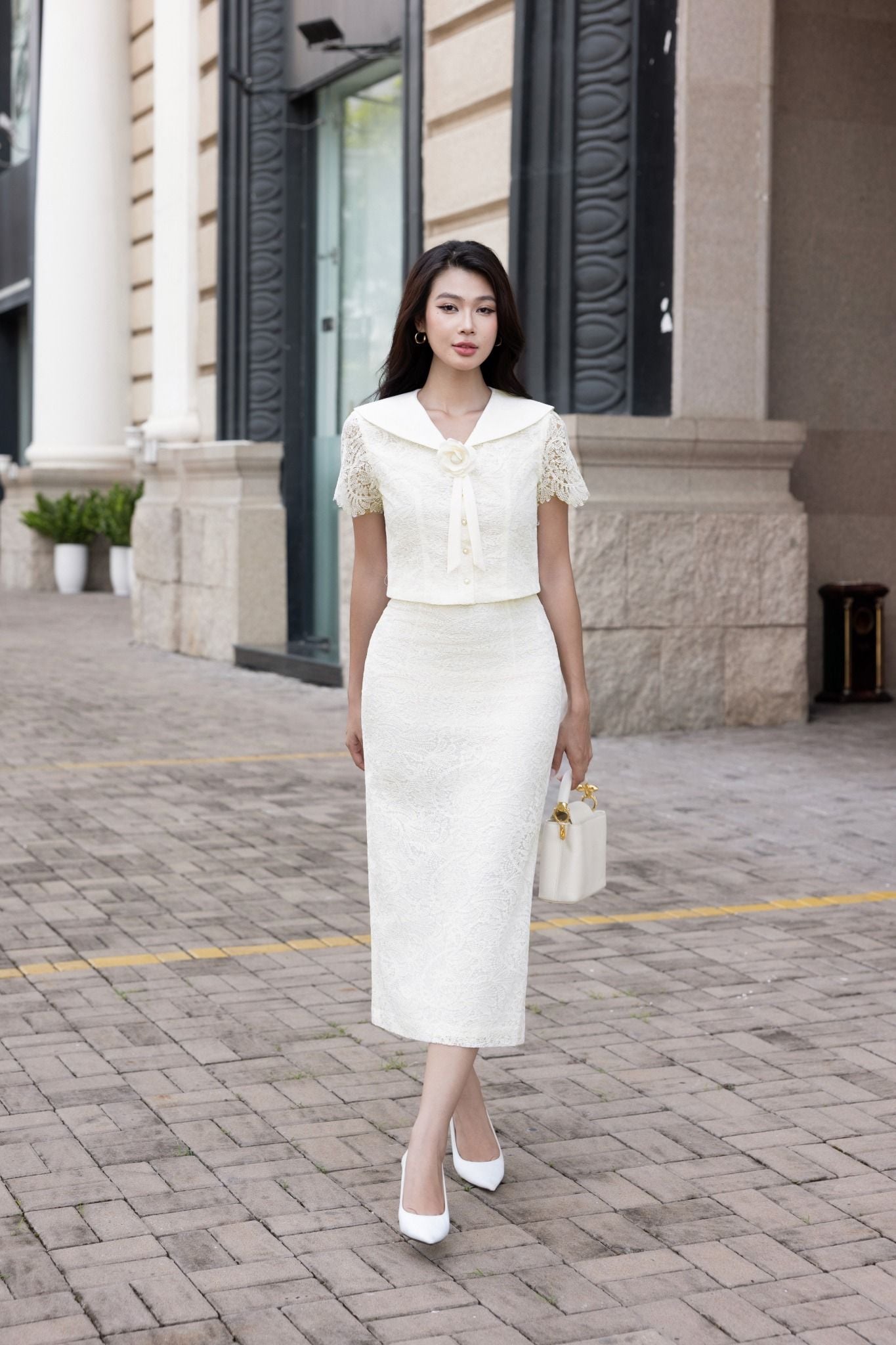 CHÂN VÁY BÚT CHÌ Z02802