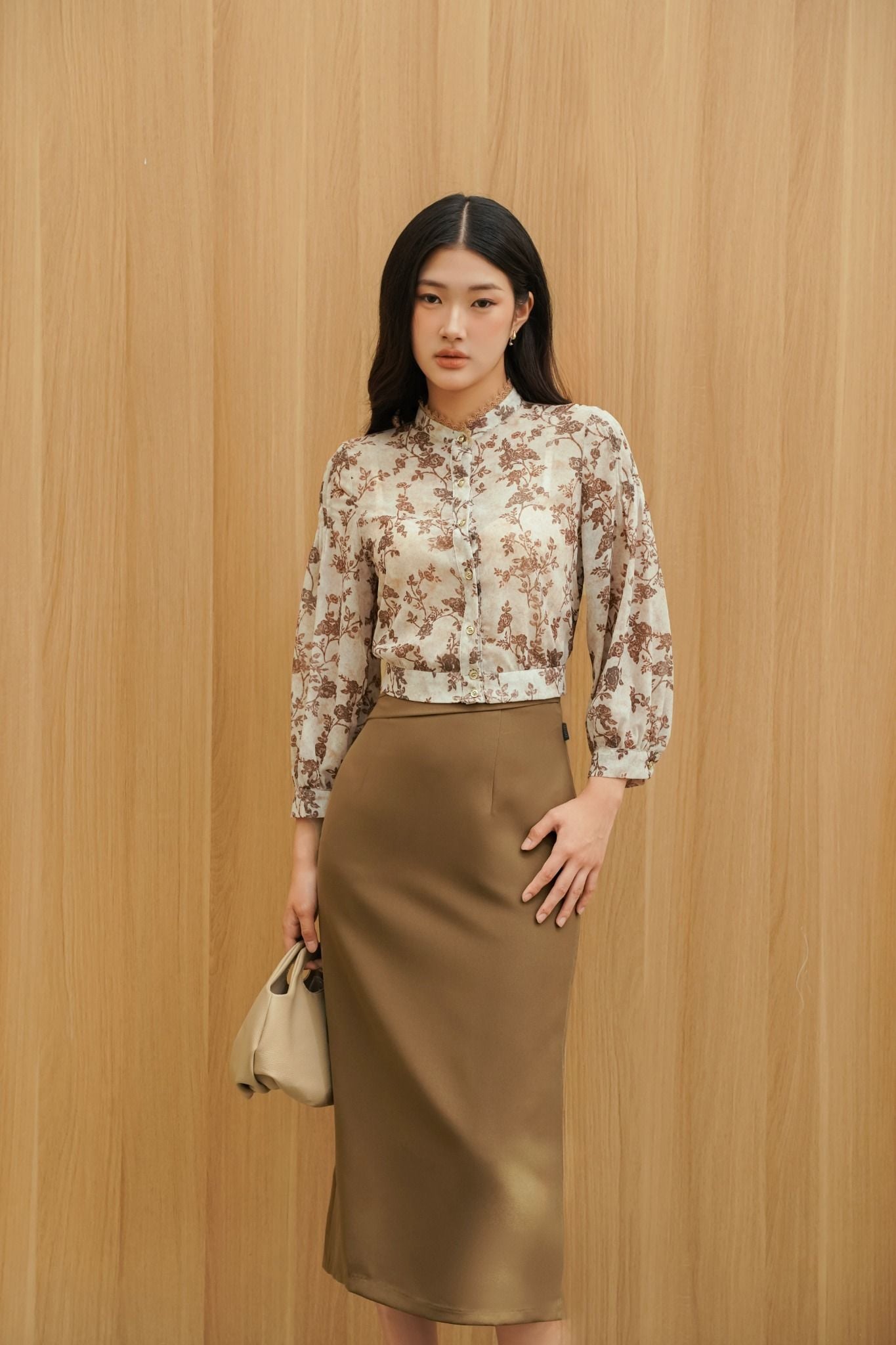 CHÂN VÁY BÚT CHÌ Z03272