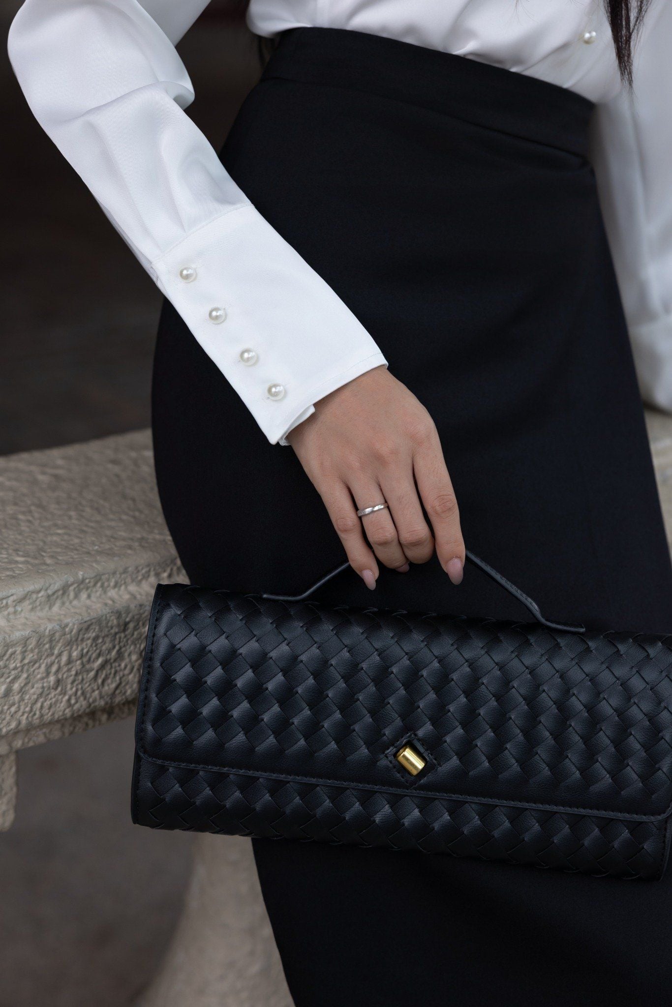 CHÂN VÁY BÚT CHÌ Z03982