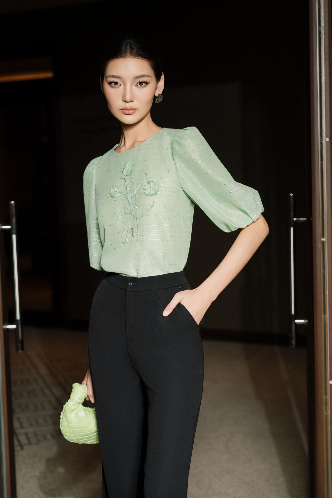 QUẦN ỐNG LOE Q04242