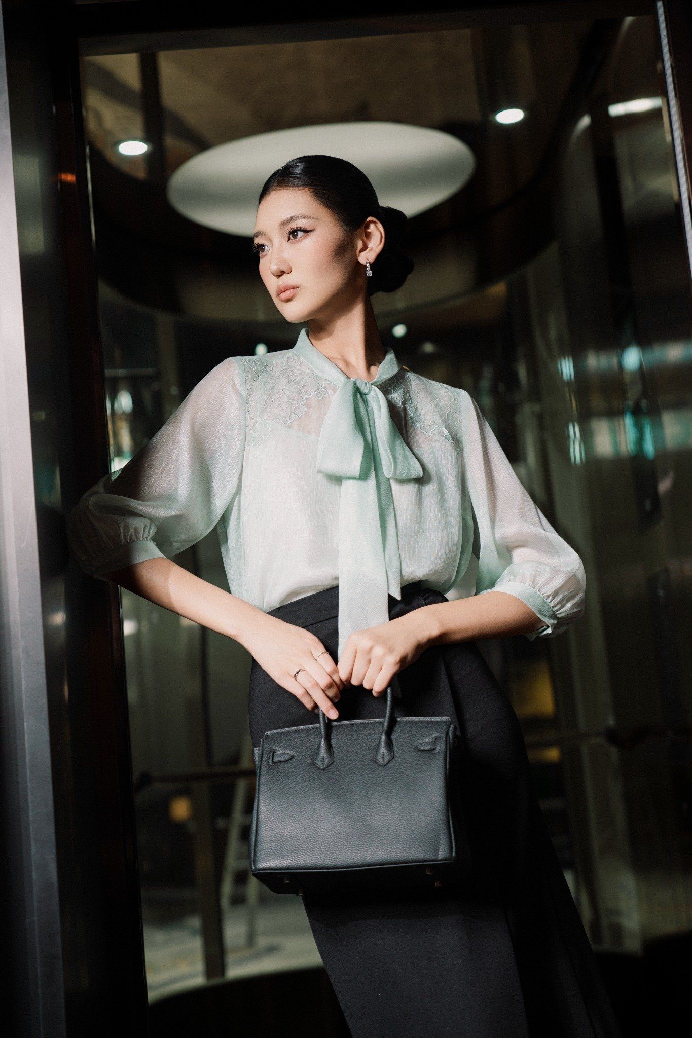 SƠ MI TƠ ĐÁP HOA NỔI SM04342