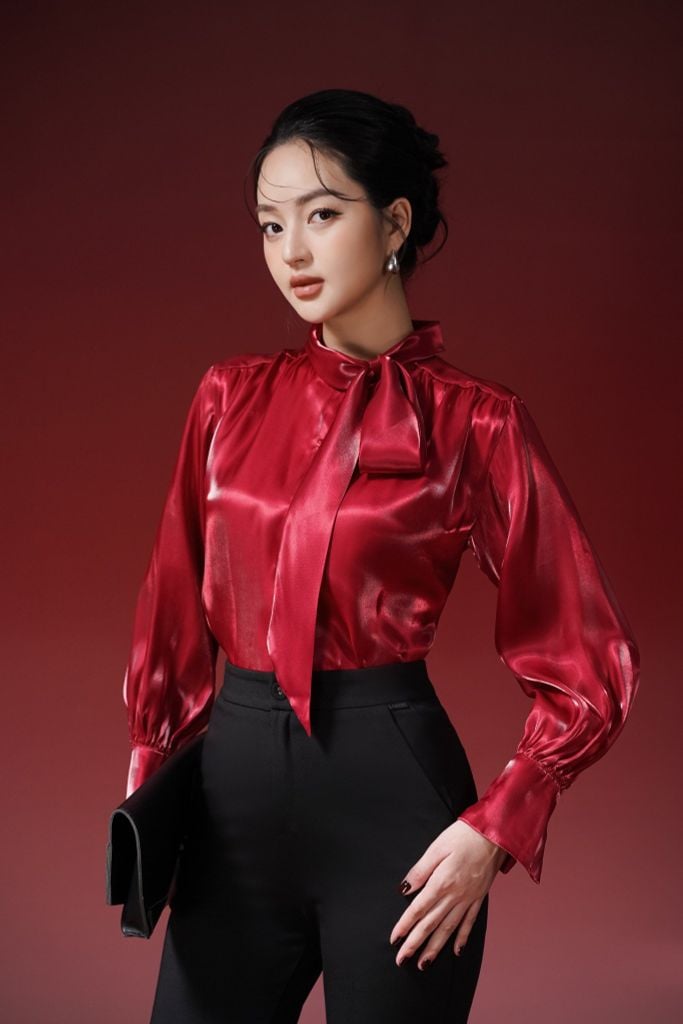 SƠ MI TƠ ĐỎ SM04832