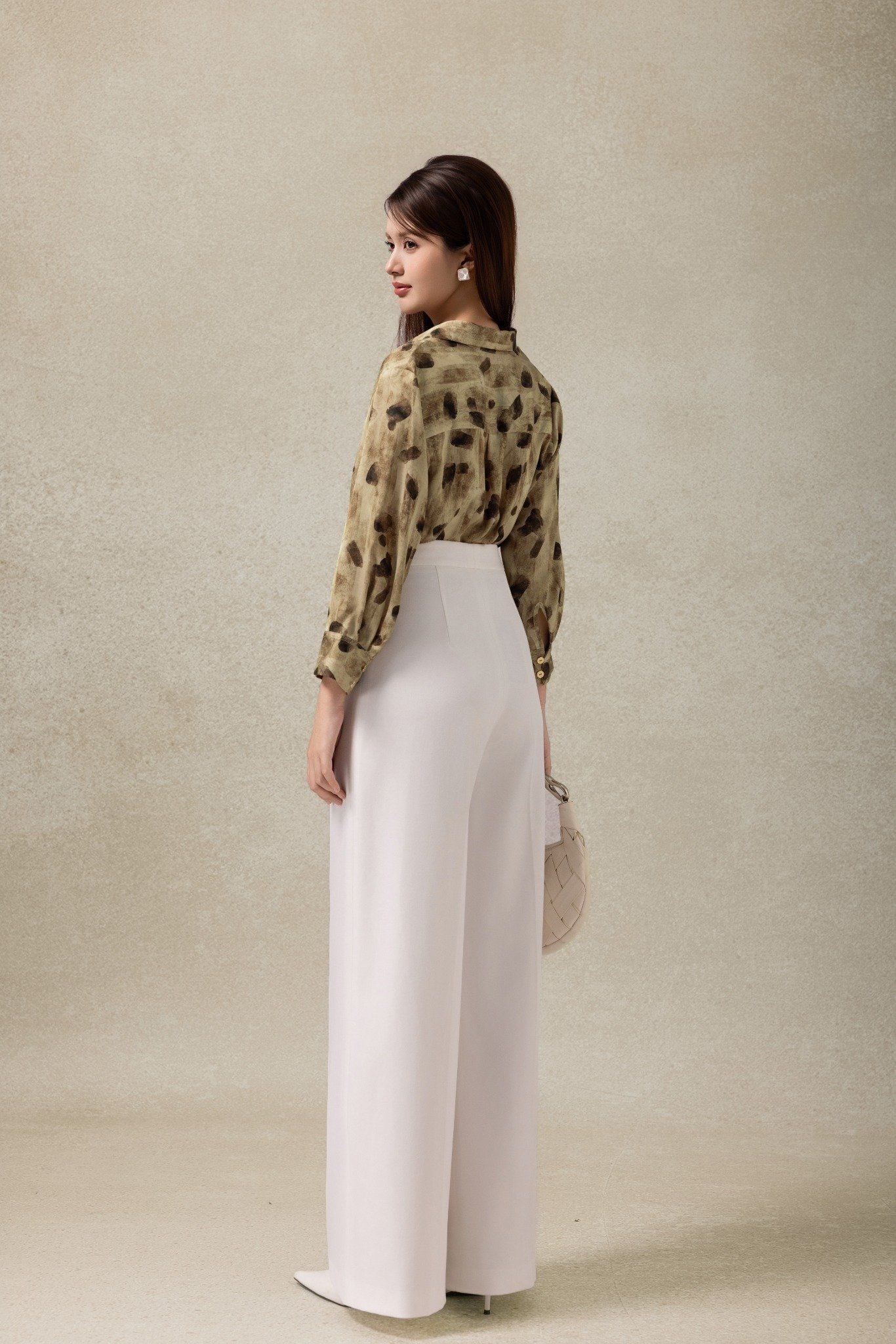 SƠ MI LỤA HOẠ TIẾT SM05222