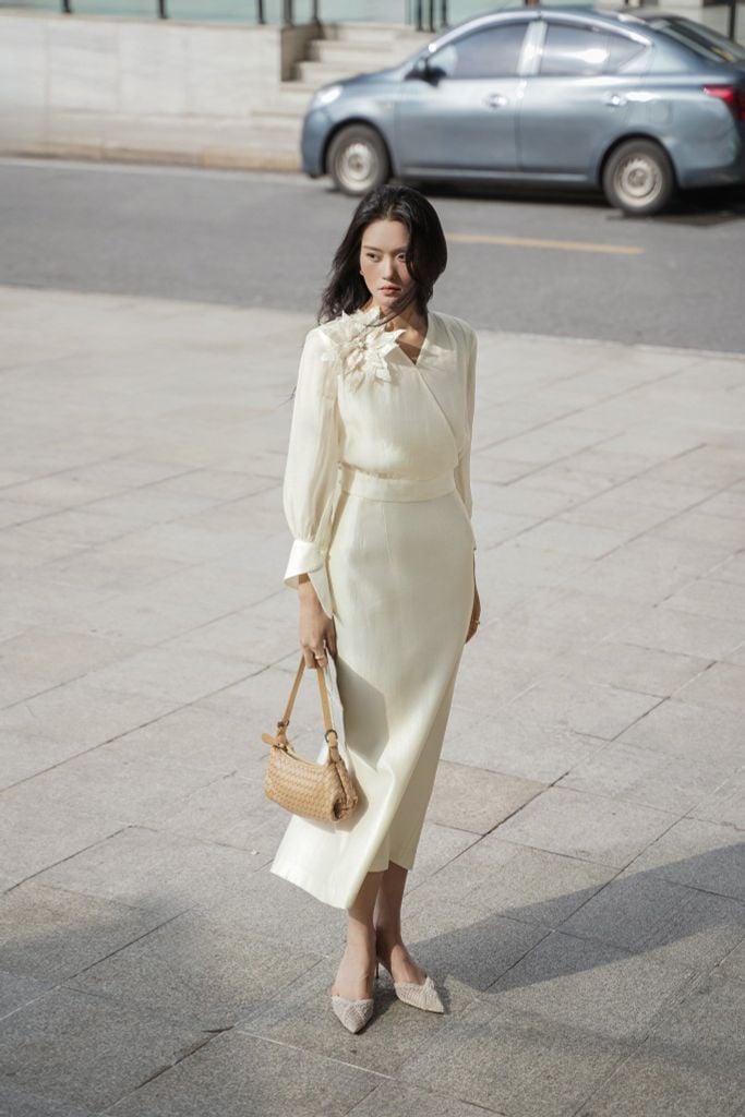  SƠ MI TƠ ĐÍNH HOA SM05872 