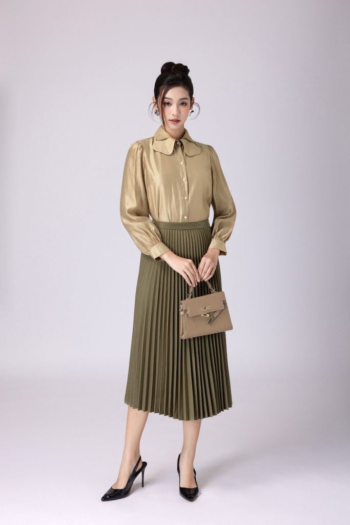 CHÂN VÁY XẾP LI Z06372