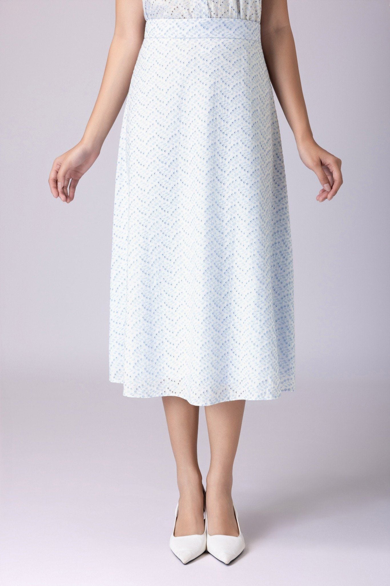 CHÂN VÁY MIDI Z06802