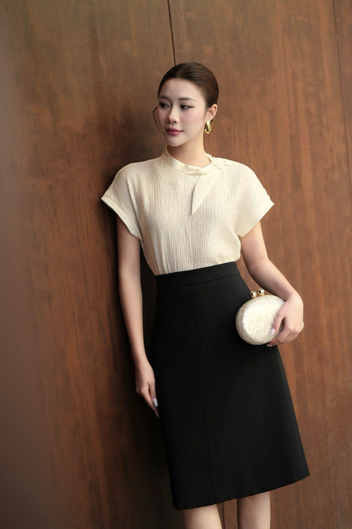 CHÂN VÁY MIDI Z06782