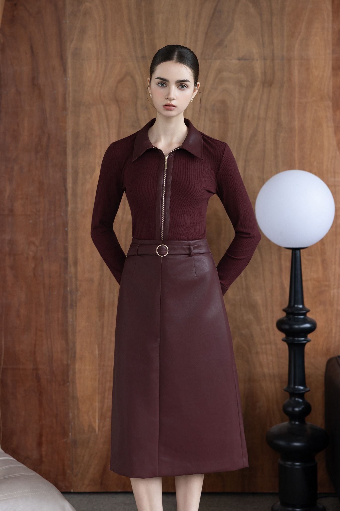 CHÂN VÁY DA Z07872