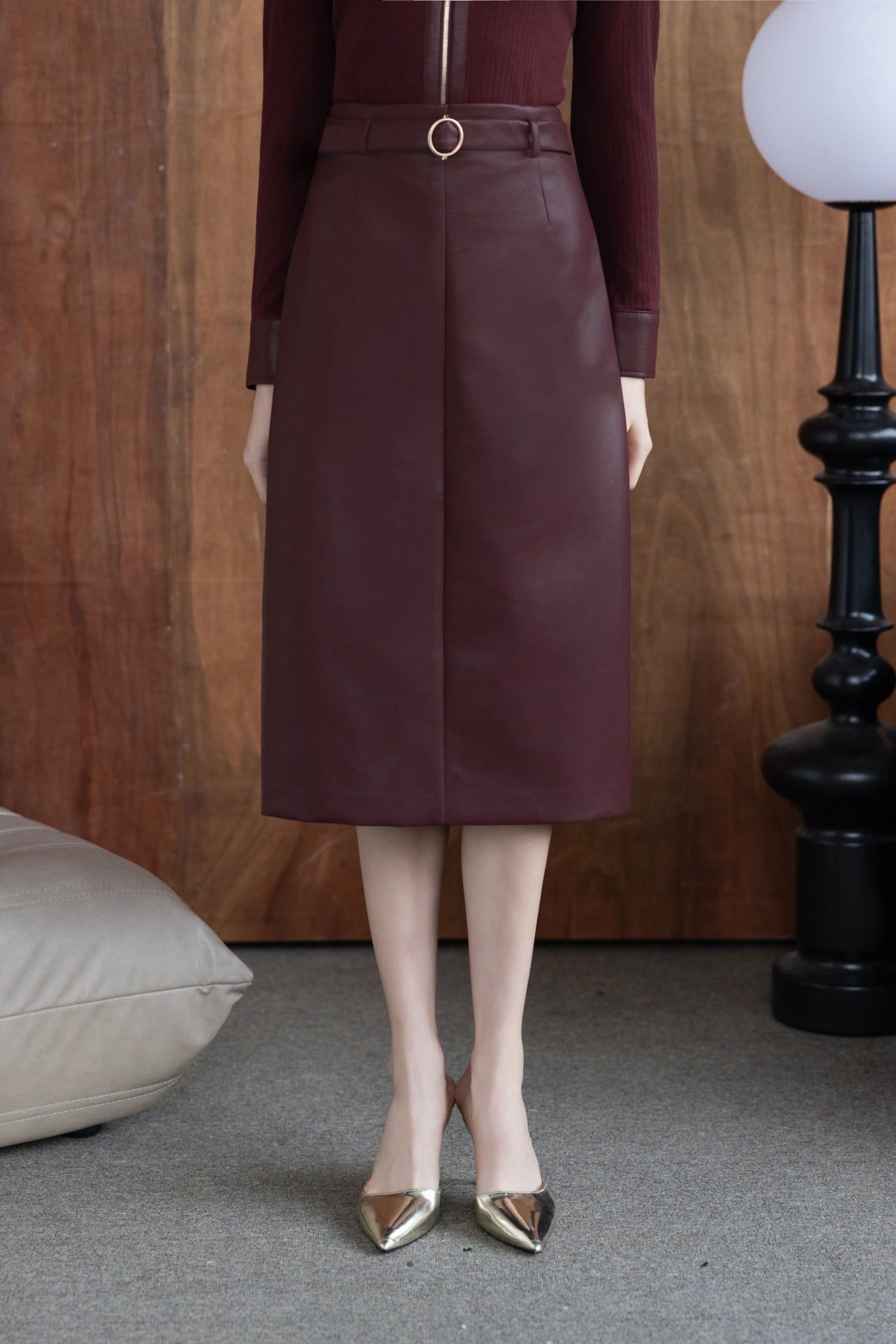 CHÂN VÁY DA Z07872