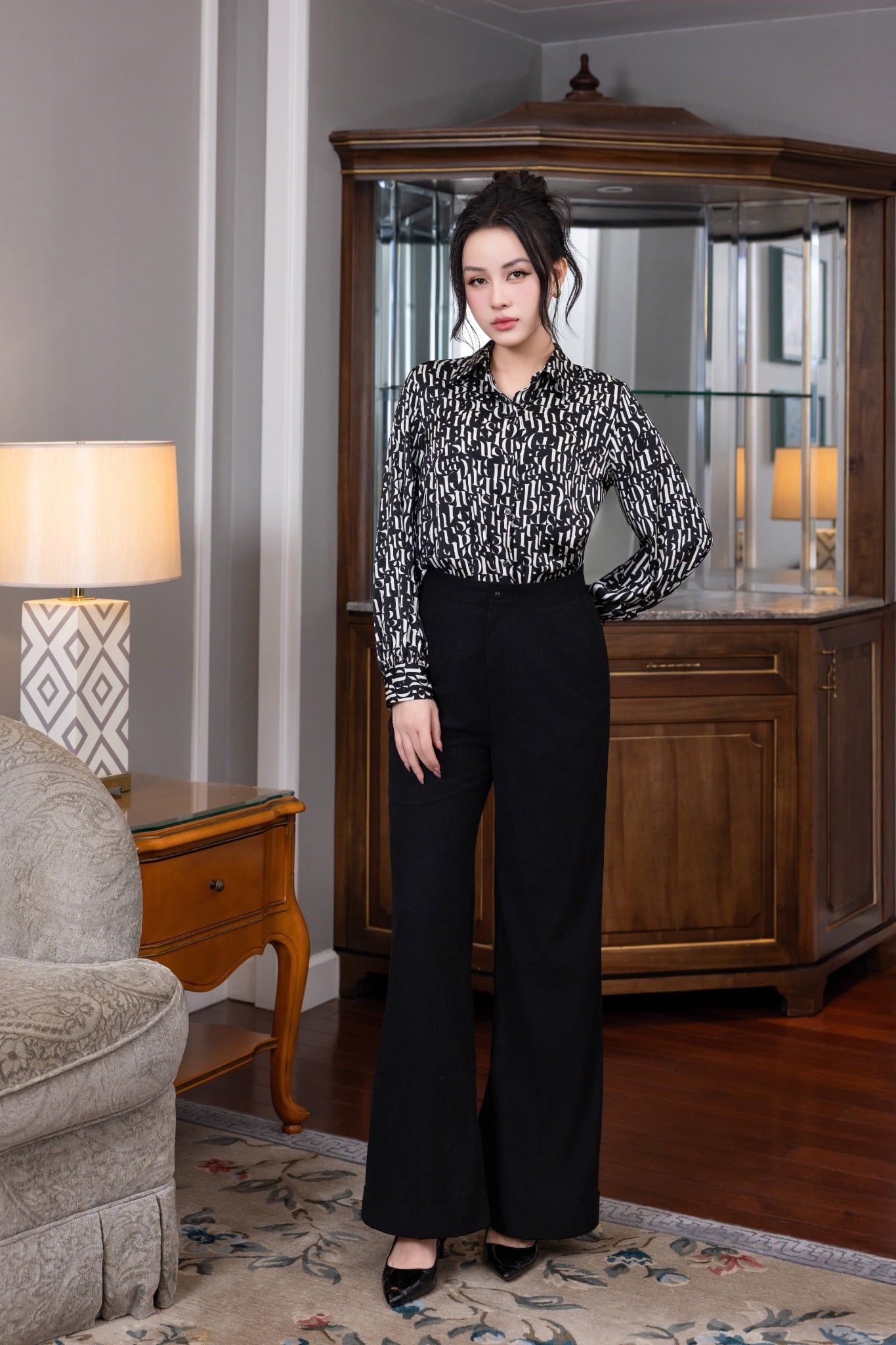 QUẦN SUÔNG THIẾT KẾ Q07522