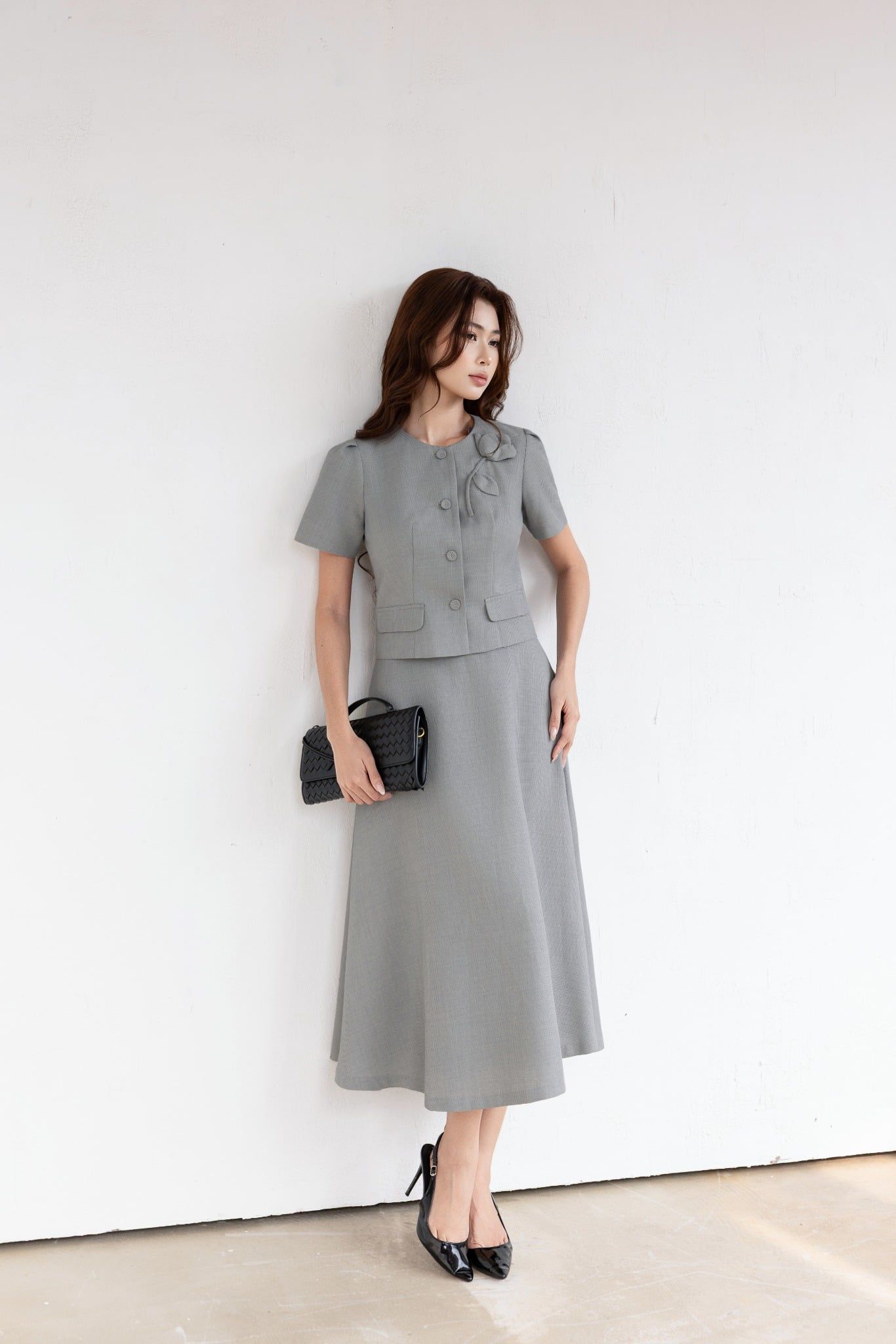 CHÂN VÁY MIDI Z08282