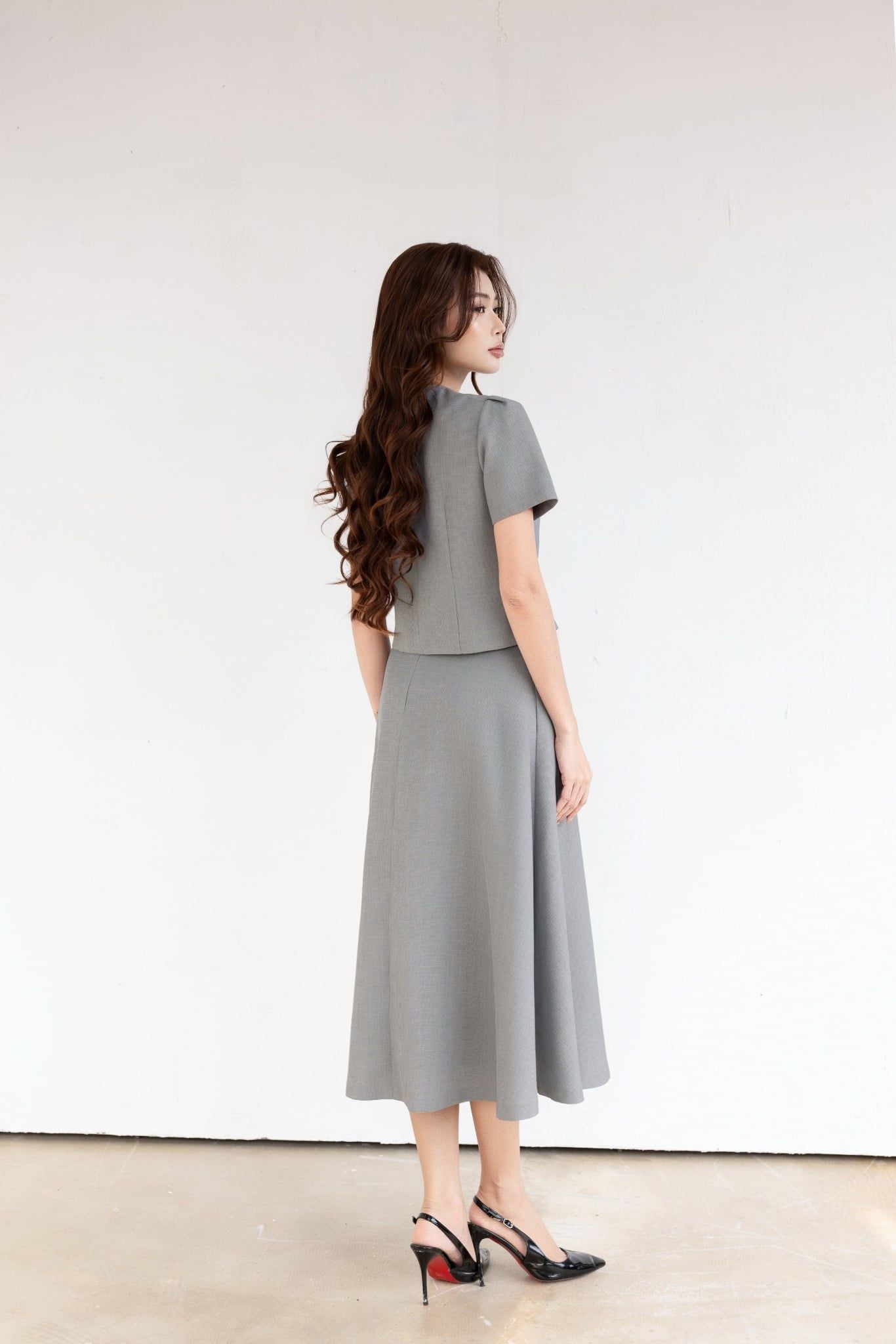 CHÂN VÁY MIDI Z08282