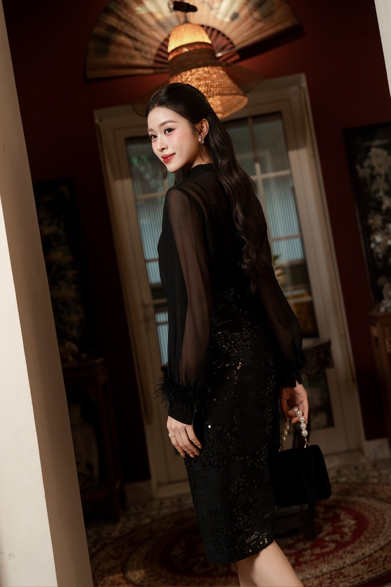 CHÂN VÁY SEQUIN Z08952