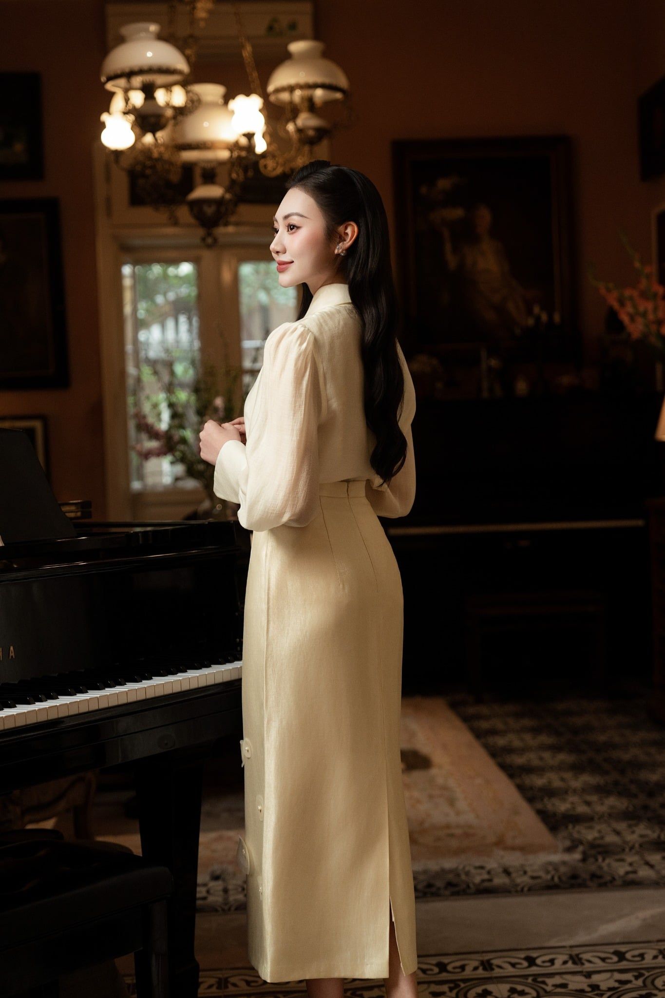 SƠ MI TƠ CỔ NHỌN SM09032