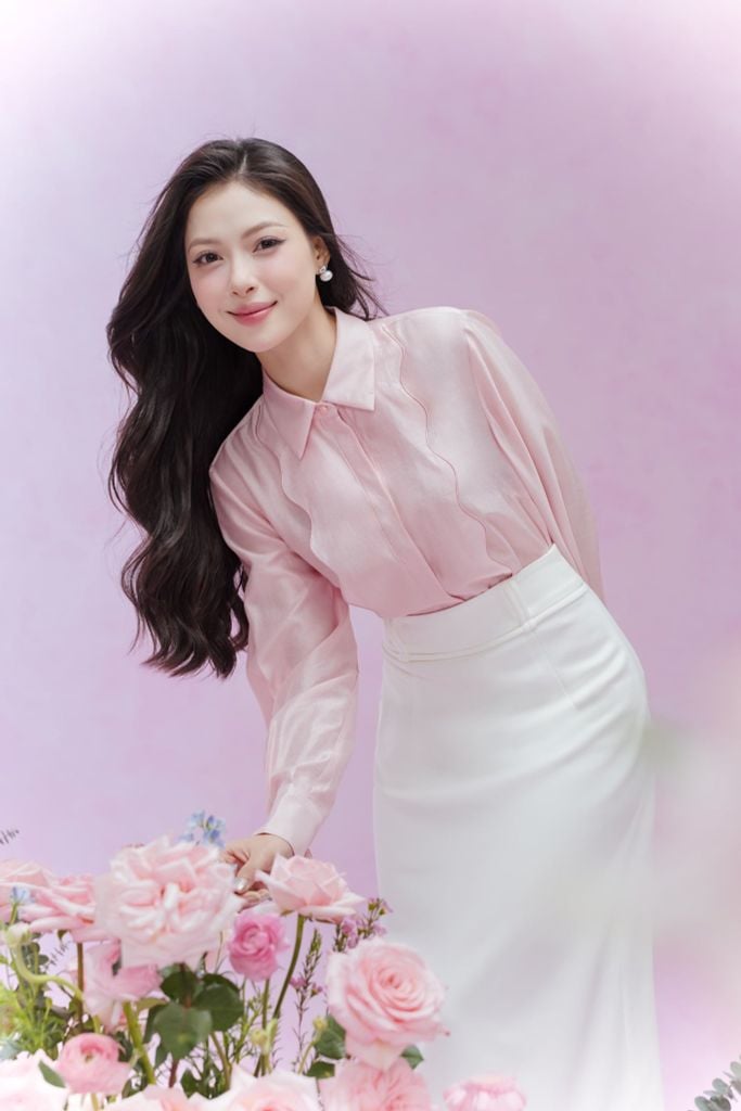  SƠ MI TƠ HỒNG SM09352 