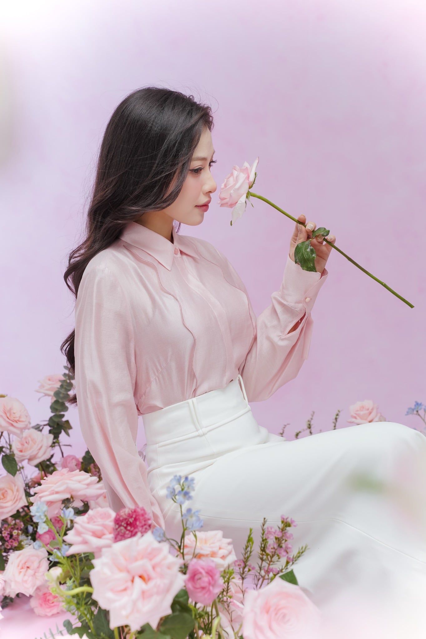 SƠ MI TƠ HỒNG SM09352