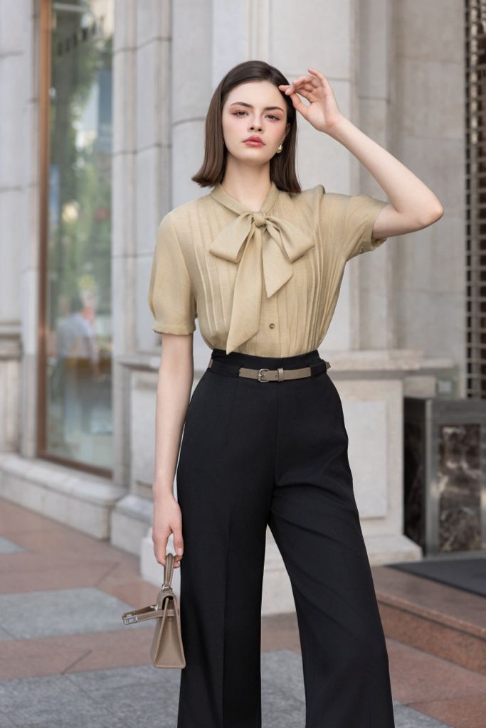 SƠ MI CỔ NƠ SM09832