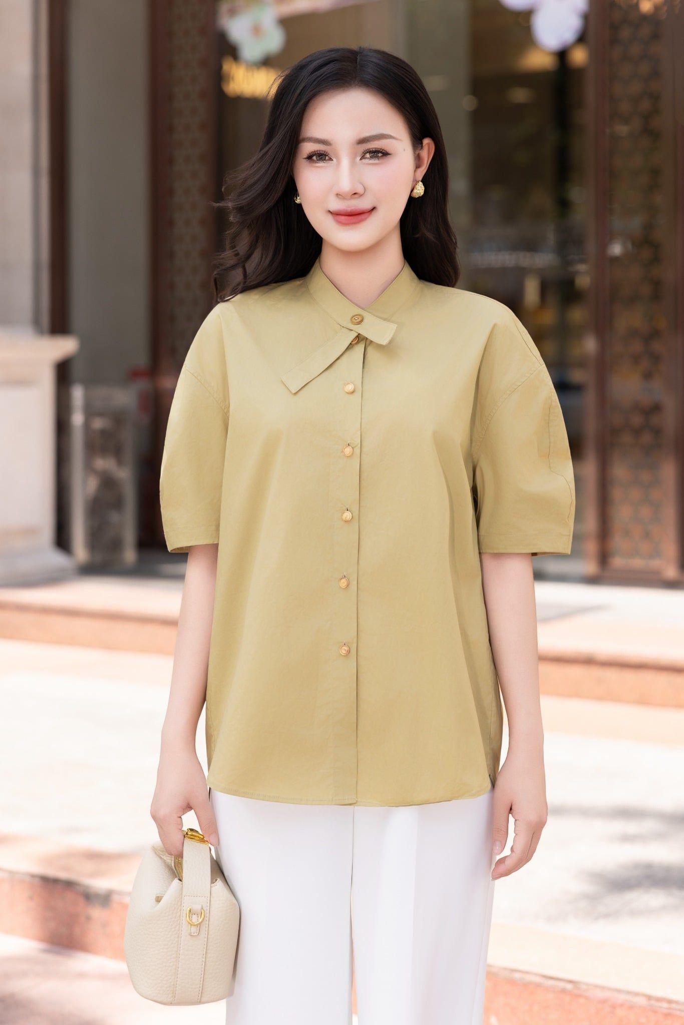 SƠ MI TAY BỒNG SM10632