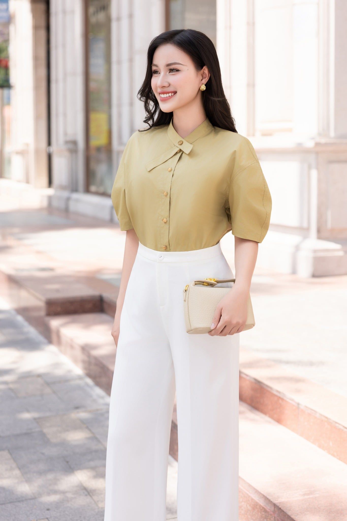 SƠ MI TAY BỒNG SM10632