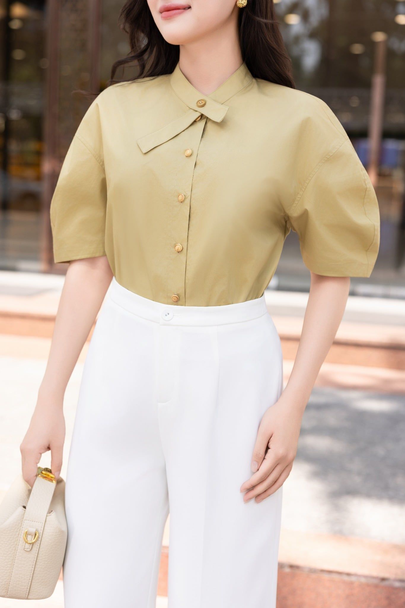 SƠ MI TAY BỒNG SM10632